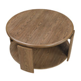 Ellis Brown Cocktail Table with Swivel Top from Homelegance - Luna Furniture