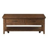 Whitley Walnut Cocktail Table from Homelegance - Luna Furniture