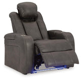 Fyne-Dyme Power Reclining Loveseat and Recliner from Ashley - Luna Furniture