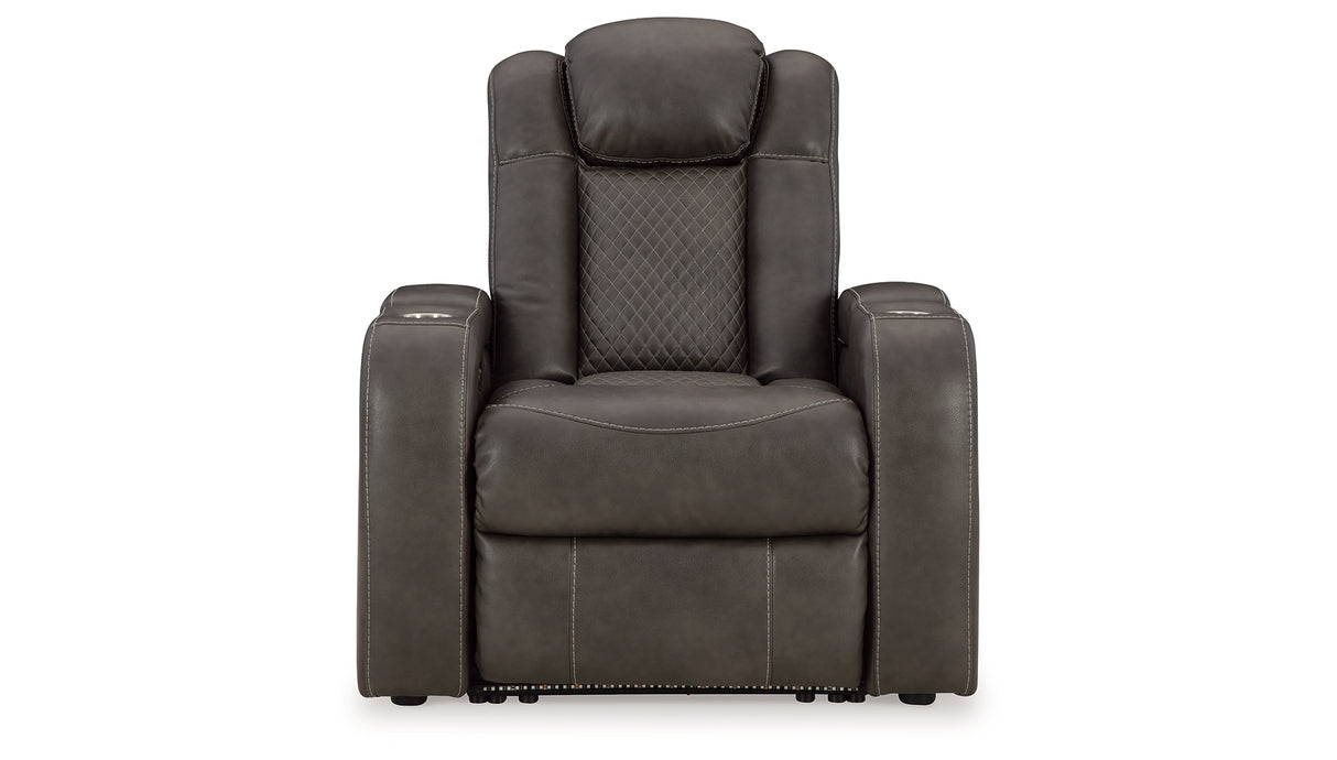 Fyne-Dyme Shadow Power Recliner from Ashley - Luna Furniture