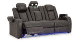 Fyne-Dyme Shadow Power Reclining Sofa, Loveseat and Recliner from Ashley Furniture - Luna Furniture