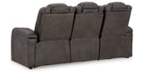 Fyne-Dyme Shadow Power Reclining Sofa, Loveseat and Recliner from Ashley Furniture - Luna Furniture