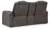 Fyne-Dyme Power Reclining Loveseat and Recliner from Ashley - Luna Furniture