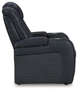 Fyne-Dyme Sapphire Power Reclining Sofa, Loveseat and Recliner from Ashley Furniture - Luna Furniture
