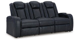 Fyne-Dyme Sofa, Loveseat and Recliner in Sapphire from Ashley Furniture - Luna Furniture