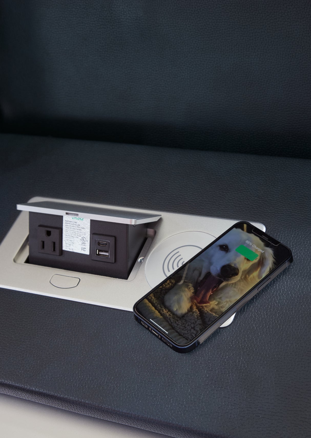 Fyne-Dyme Sapphire Power Reclining Living Room Set from Ashley - Luna Furniture