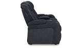 Fyne-Dyme Sofa, Loveseat and Recliner in Sapphire from Ashley Furniture - Luna Furniture