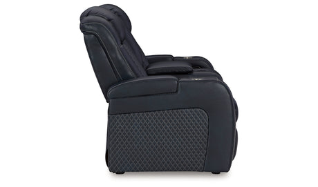 Fyne-Dyme Sapphire Power Reclining Living Room Set from Ashley - Luna Furniture