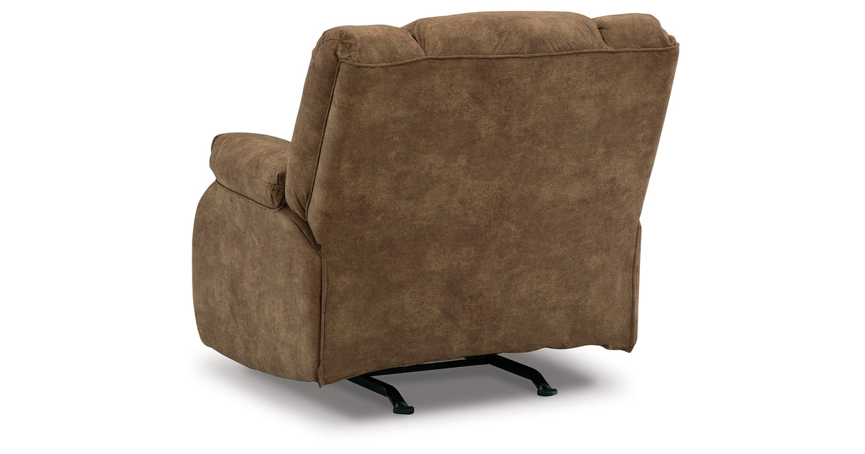 Partymate 2-Piece Sectional with Recliner in Brindle from Ashley Furniture - Luna Furniture