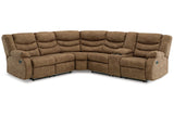 Partymate Brindle 2-Piece Reclining Sectional from Ashley - Luna Furniture