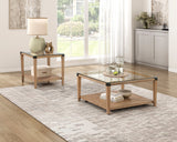 Riverton Brown 2- Piece Occasional Set from Homelegance - Luna Furniture