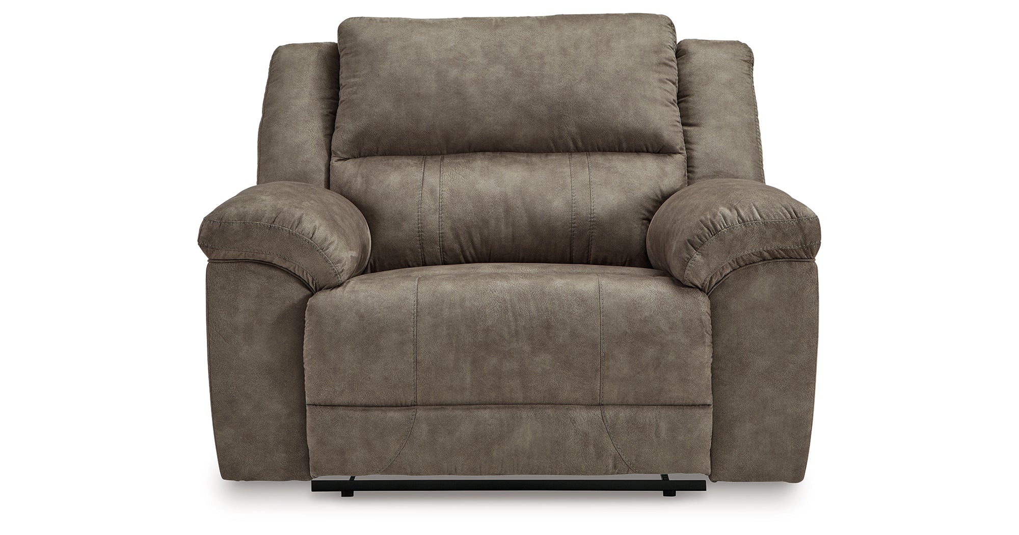 Laresview Fossil Oversized Recliner – Luna Furniture