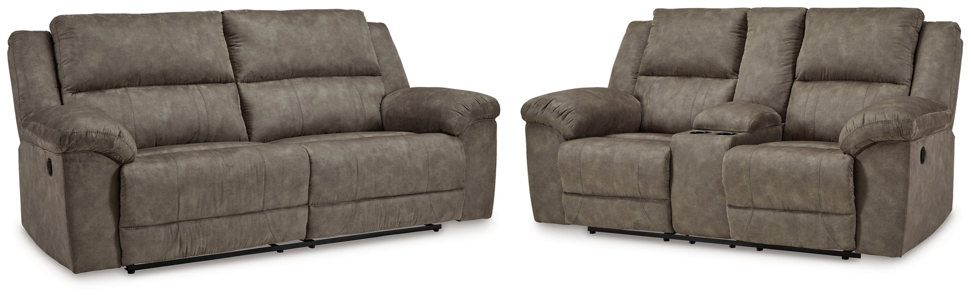 Ashley Laresview Fossil Reclining Living Room Set – Luna Furniture