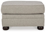 Gaelon Dune Chair and Ottoman from Ashley Furniture - Luna Furniture