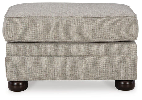 Gaelon Dune Chair and Ottoman from Ashley Furniture - Luna Furniture