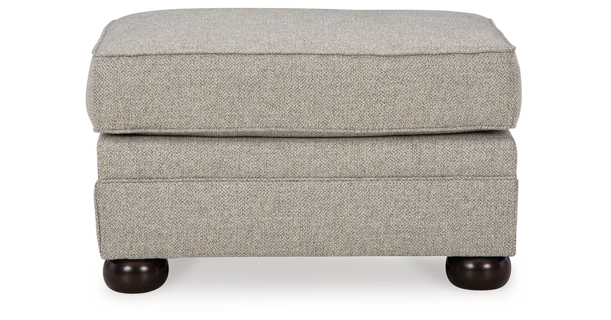 Gaelon Sofa, Loveseat, Chair and Ottoman in Dune from Ashley Furniture - Luna Furniture