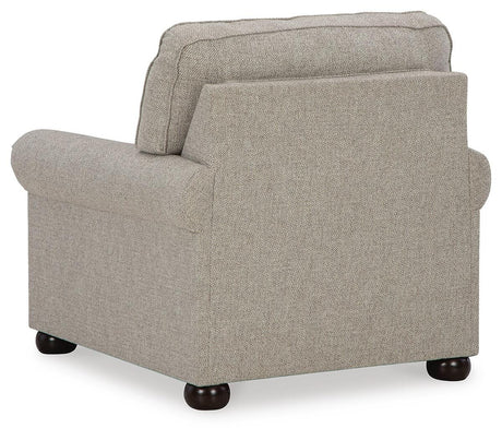 Gaelon Sofa, Loveseat, Chair and Ottoman in Dune from Ashley - Luna Furniture