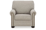 Gaelon Dune Chair and Ottoman from Ashley - Luna Furniture