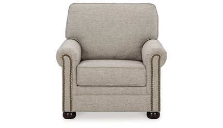 Gaelon Dune Chair and Ottoman from Ashley - Luna Furniture