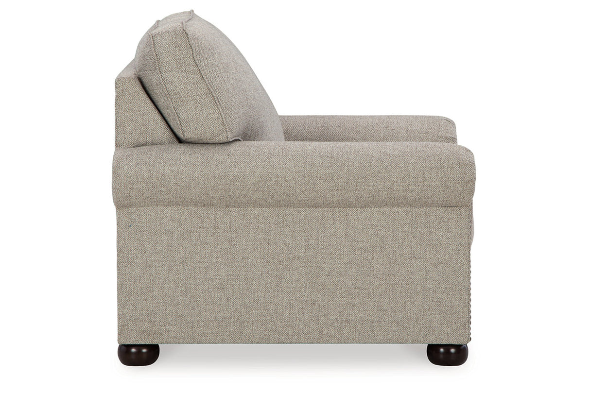 Gaelon Dune Chair and Ottoman from Ashley - Luna Furniture