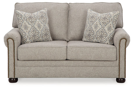 Gaelon Dune Sofa, Loveseat, Chair and Ottoman from Ashley - Luna Furniture
