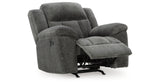 Frohn Graphite Recliner from Ashley Furniture - Luna Furniture