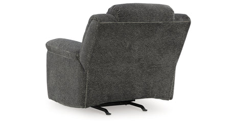 Frohn Graphite Recliner from Ashley Furniture - Luna Furniture