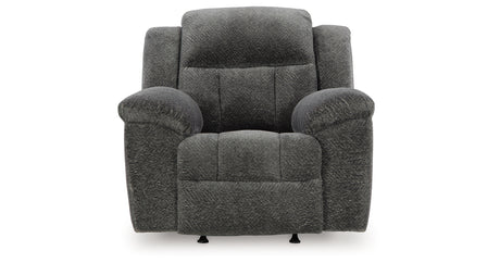 Frohn Graphite Recliner from Ashley Furniture - Luna Furniture