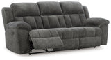Frohn Graphite Reclining Sofa and Loveseat from Ashley Furniture - Luna Furniture