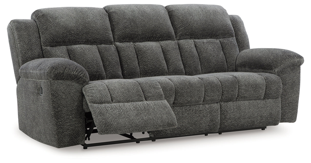 Frohn Sofa and Loveseat in Graphite from Ashley Furniture - Luna Furniture