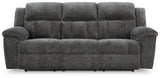 Frohn Graphite Reclining Sofa and Loveseat from Ashley Furniture - Luna Furniture