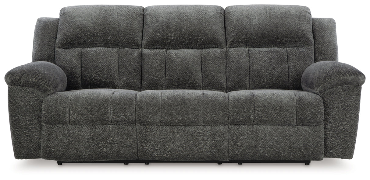 Frohn Sofa and Loveseat in Graphite from Ashley Furniture - Luna Furniture