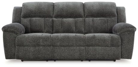 Frohn Sofa and Loveseat in Graphite from Ashley Furniture - Luna Furniture