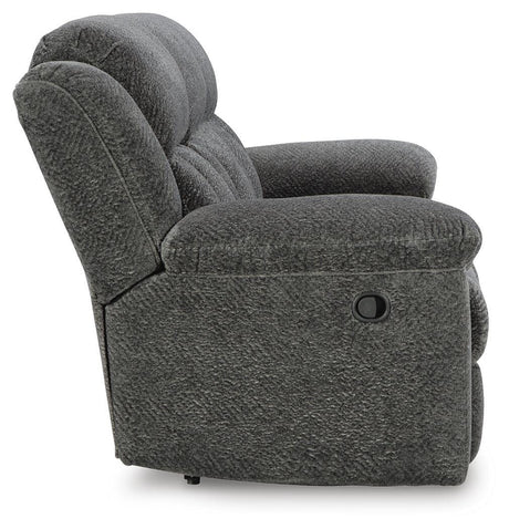 Frohn Sofa and Loveseat in Graphite from Ashley Furniture - Luna Furniture