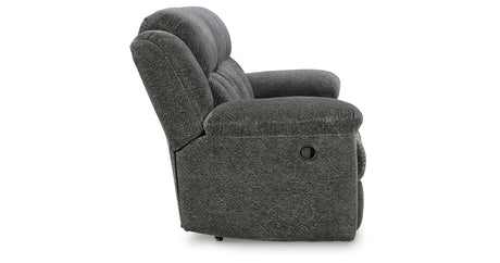 Frohn Graphite Reclining Sofa from Ashley Furniture - Luna Furniture
