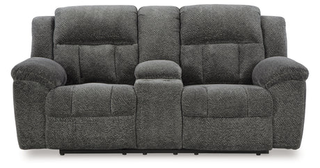 Frohn Sofa and Loveseat in Graphite from Ashley Furniture - Luna Furniture
