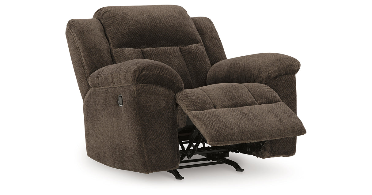 Frohn Chocolate Recliner from Ashley Furniture - Luna Furniture