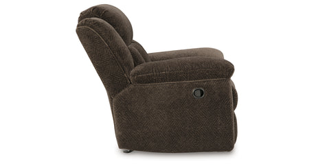 Frohn Chocolate Recliner from Ashley - Luna Furniture