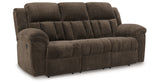 Frohn Chocolate Reclining Sofa from Ashley Furniture - Luna Furniture