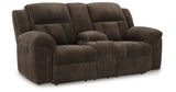Frohn in Chocolate Reclining Sofa and Loveseat from Ashley Furniture - Luna Furniture