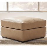Bandon Toffee Oversized Accent Ottoman from Ashley - Luna Furniture