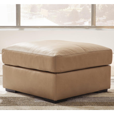 Bandon Toffee Oversized Accent Ottoman from Ashley - Luna Furniture