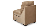 Bandon Toffee Armless Chair from Ashley Furniture - Luna Furniture