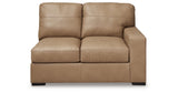 Bandon Toffee Right-Arm Facing Loveseat from Ashley Furniture - Luna Furniture