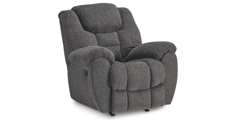 Foreside Charcoal Recliner from Ashley - Luna Furniture