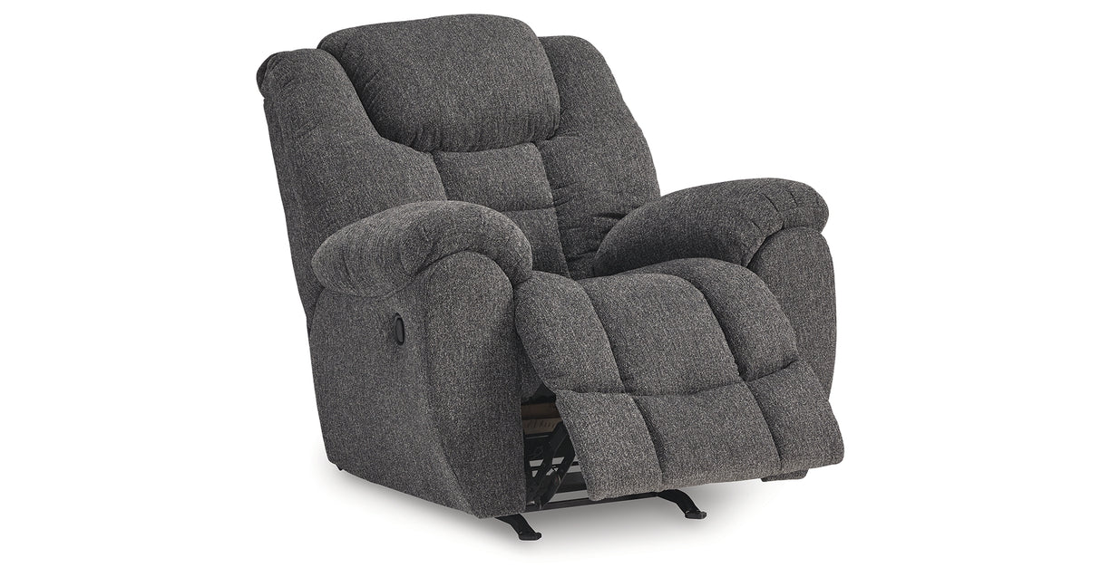 Foreside Charcoal Recliner from Ashley Furniture - Luna Furniture