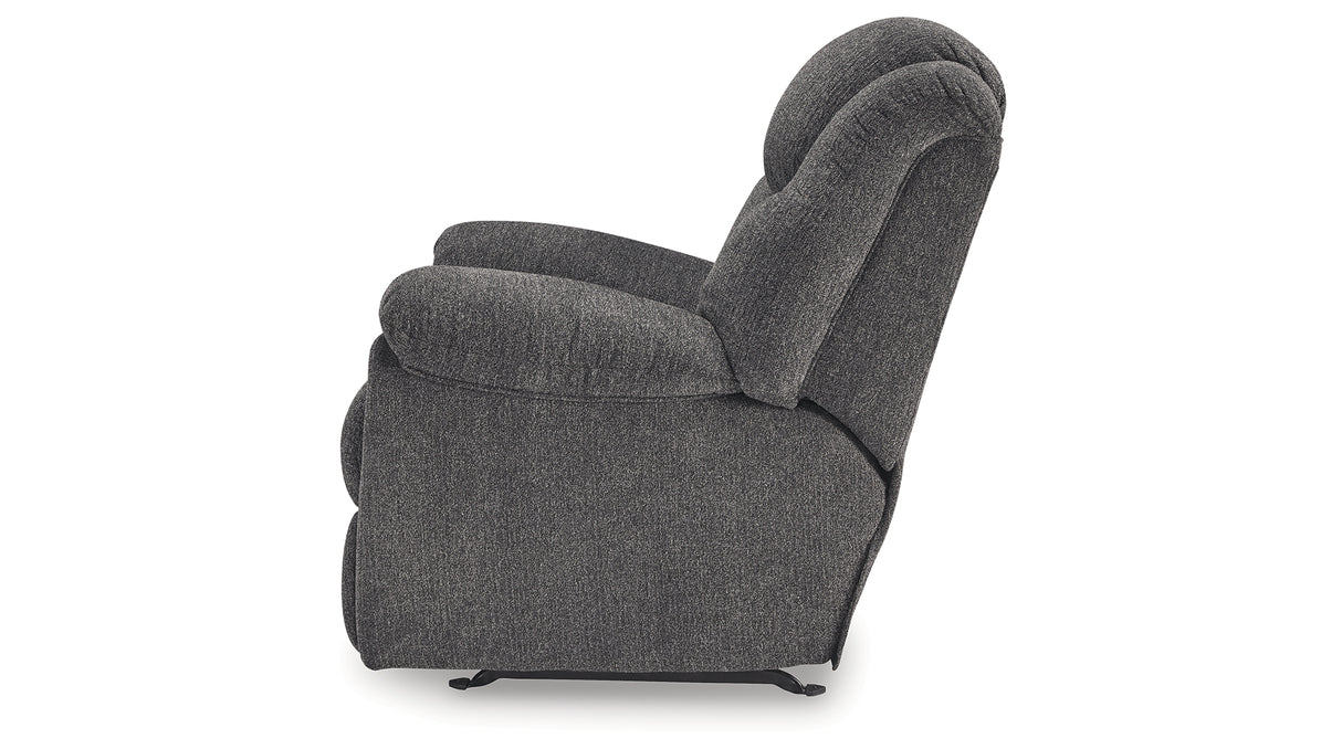 Foreside Charcoal Recliner from Ashley Furniture - Luna Furniture