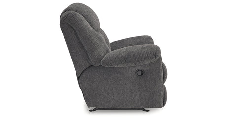 Foreside Charcoal Recliner from Ashley - Luna Furniture