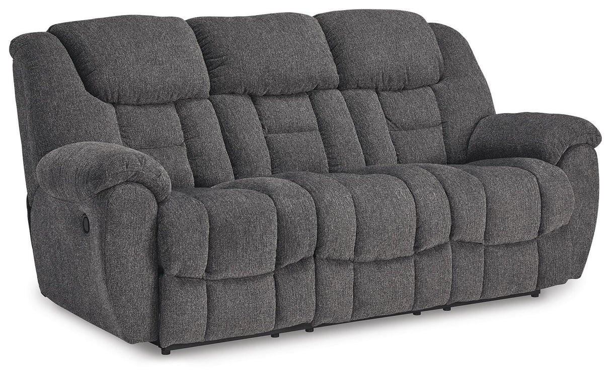 Foreside Charcoal Reclining Living Room Set from Ashley - Luna Furniture
