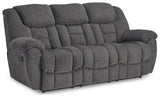 Foreside Charcoal Reclining Living Room Set from Ashley - Luna Furniture